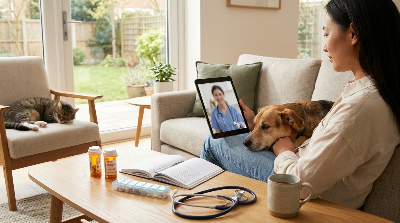 Online Pet Prescriptions: When Virtual Care Can Help and When It Can’t