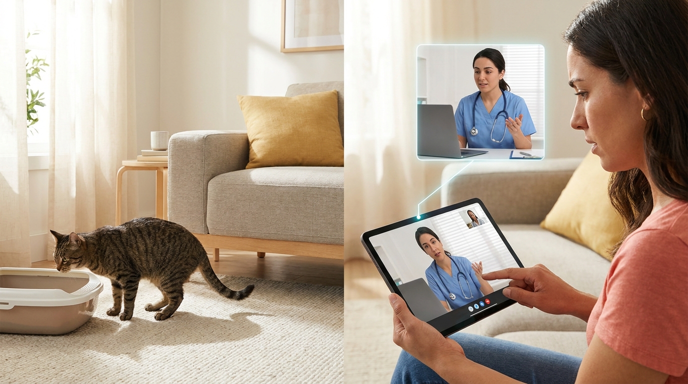 Can an Online Vet Help With a Cat UTI? What Owners Should Know