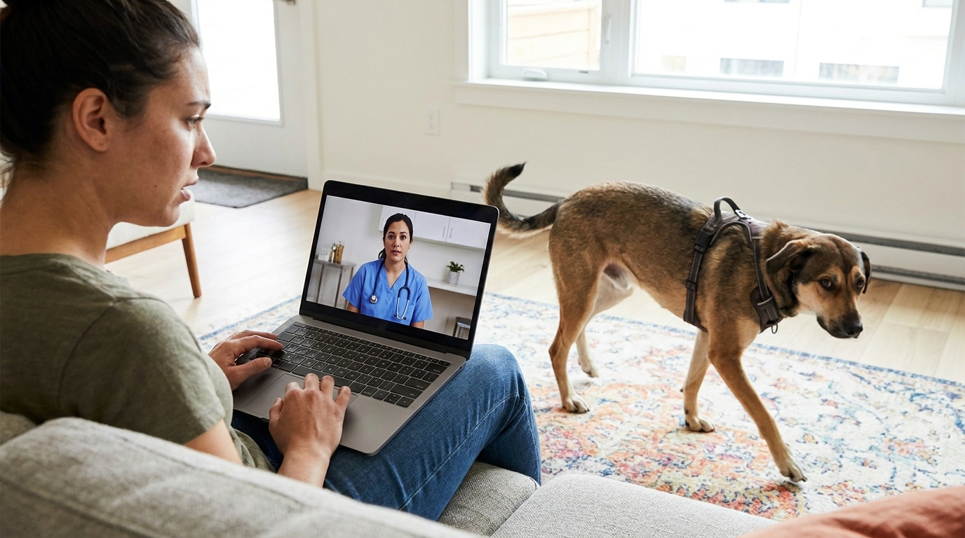 Online Vet for Behavior Questions: Anxiety, Pacing, Restlessness, and Sudden Changes