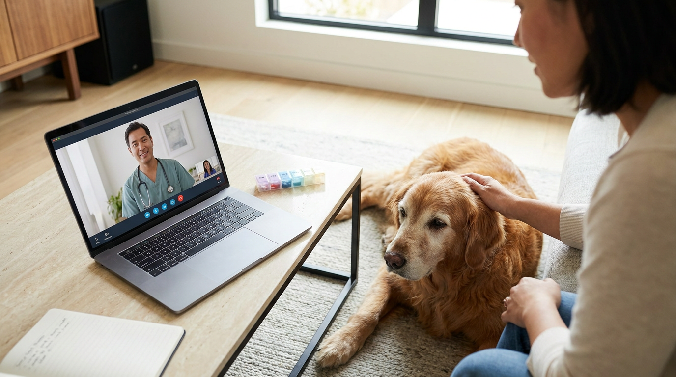 The Role of Telehealth in Chronic Disease Maintenance for Pets