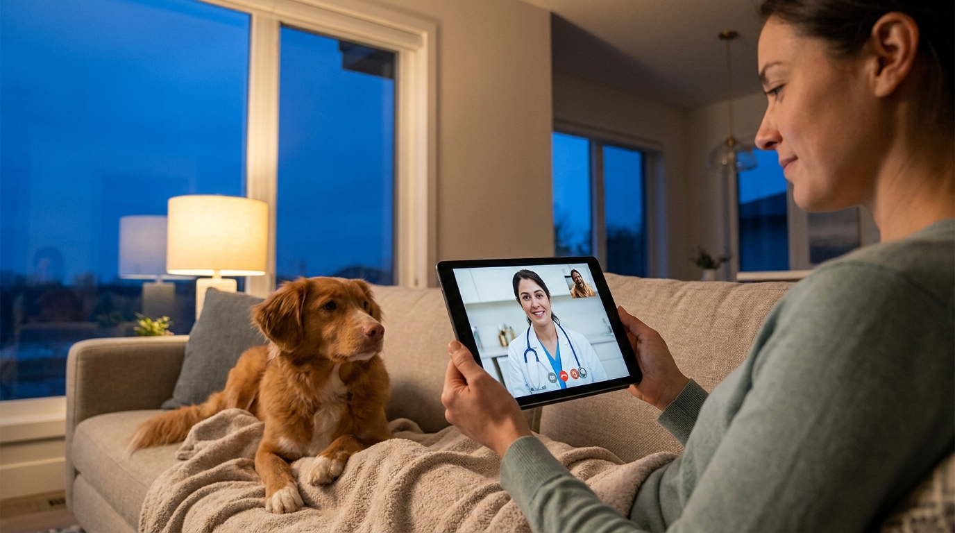 Why 24/7 Virtual Veterinary Consultations Are the Best Way to Care for Your Pet
