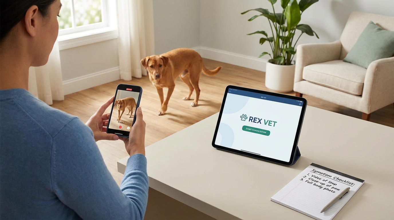What Photos and Videos Should I Send to an Online Vet?