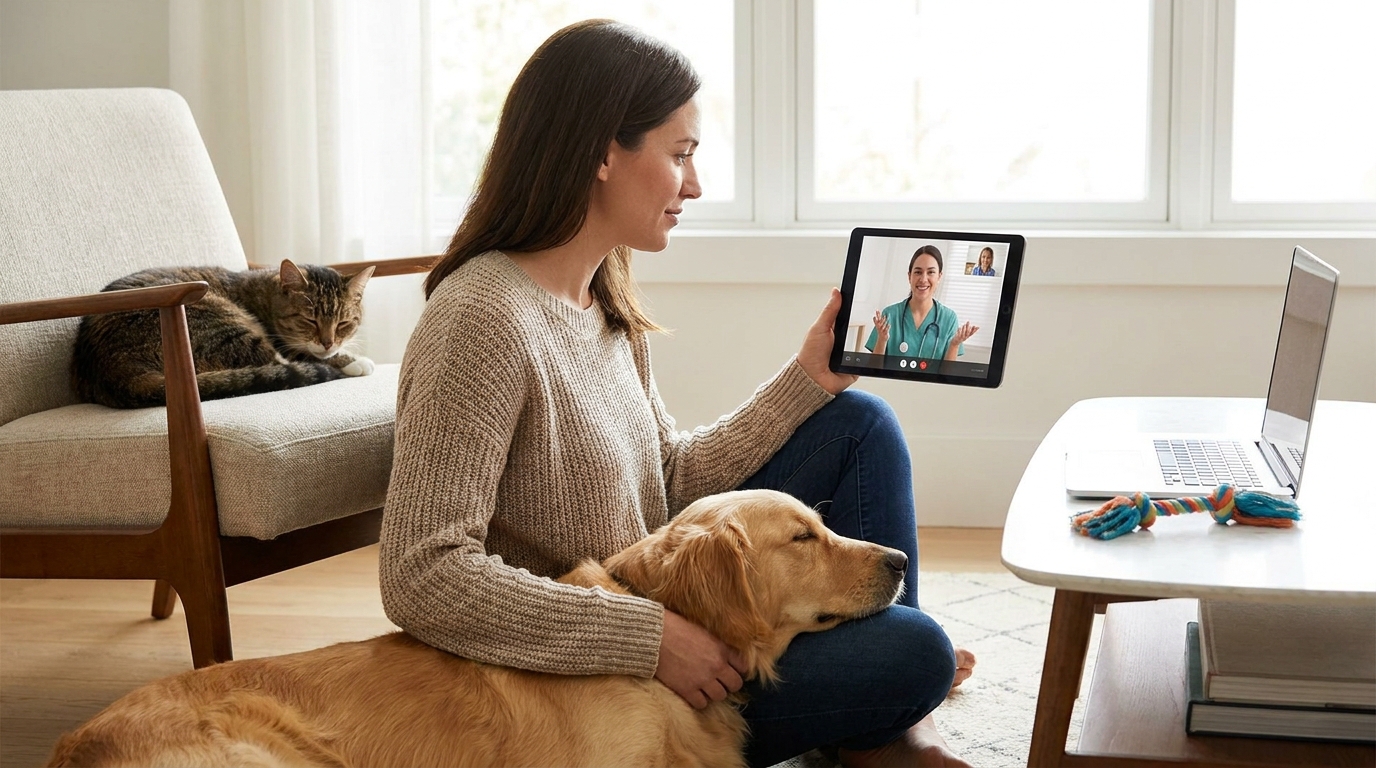 Online Vet Visit: What Happens During a Virtual Vet Appointment?