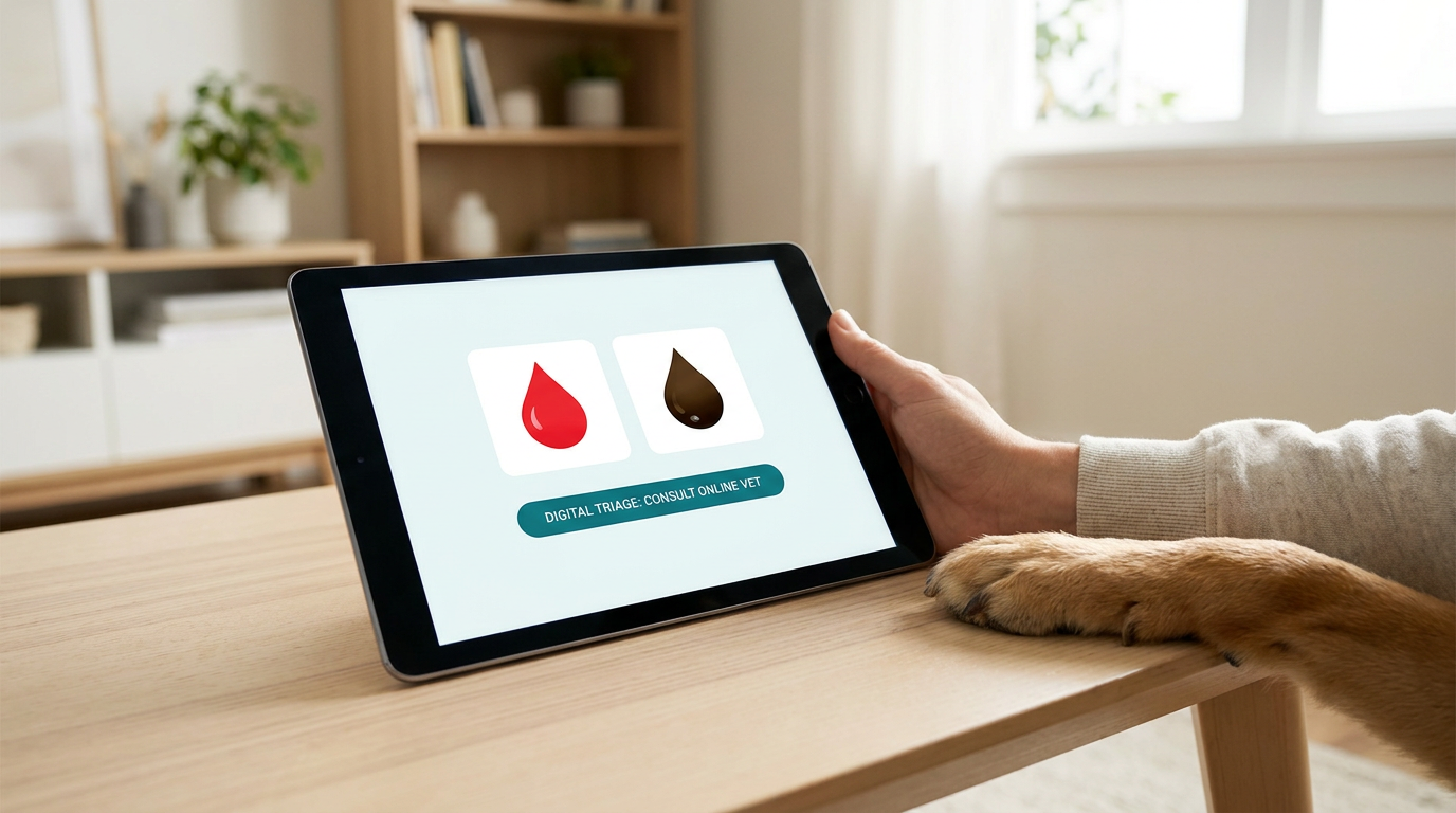 Blood in Dog Stool: What It Means and When to Get Online Vet Guidance