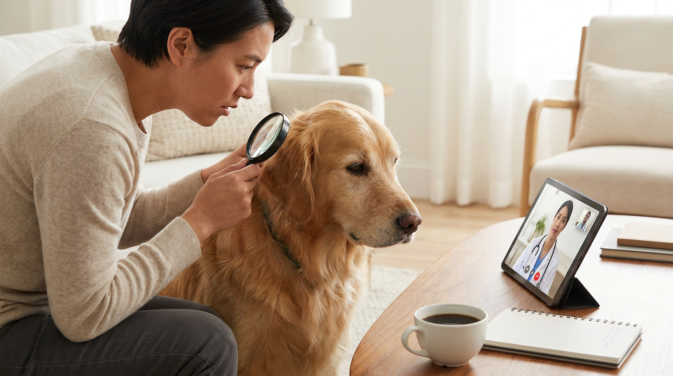 Ear Mites in Dogs: Symptoms, Causes, and Online Vet Guidance
