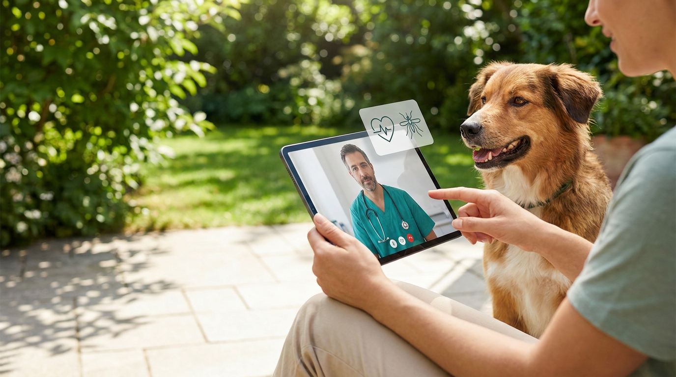 Heartworm Prevention for Dogs: What to Ask an Online Vet
