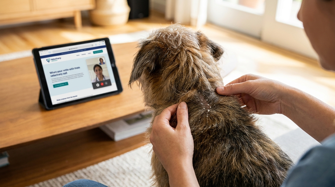 Dog Dandruff: Causes, Skin Problems, and When Online Vet Advice Helps