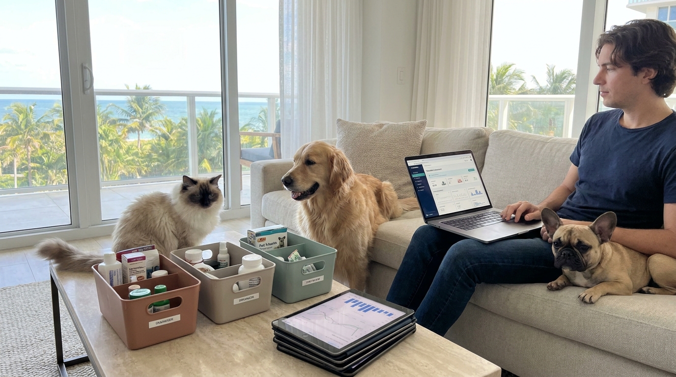 Managing Multi-Pet Households and Shared Health Risks in Miami Beach