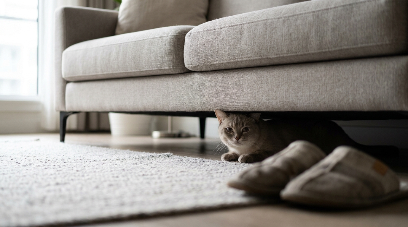 Why Is My Cat Hiding? Understanding Behavioral Changes