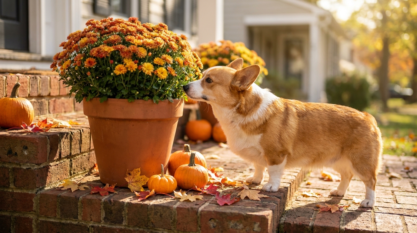 Dog or Cat Ate Mums? What to Watch For and When to Go In