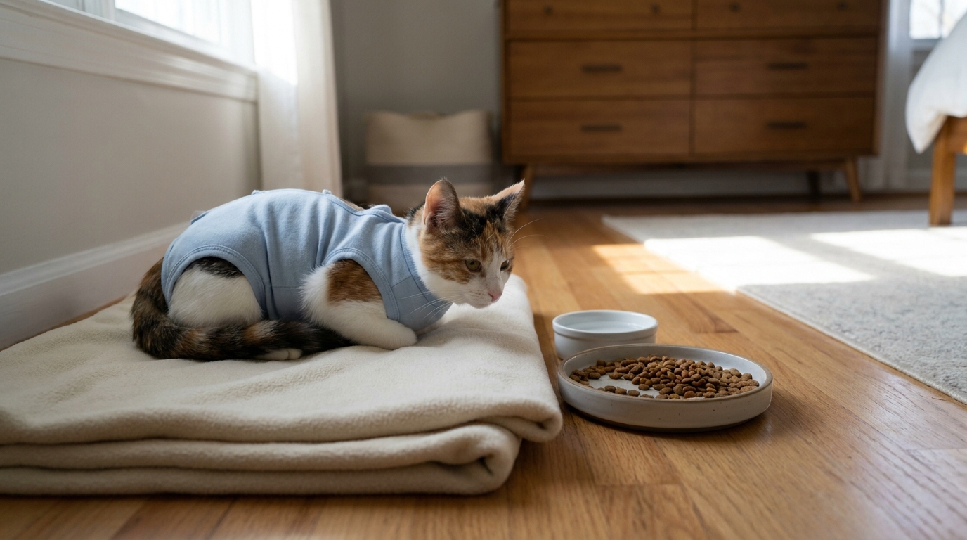 Cat Not Eating After Spay? What's Normal and When to Call