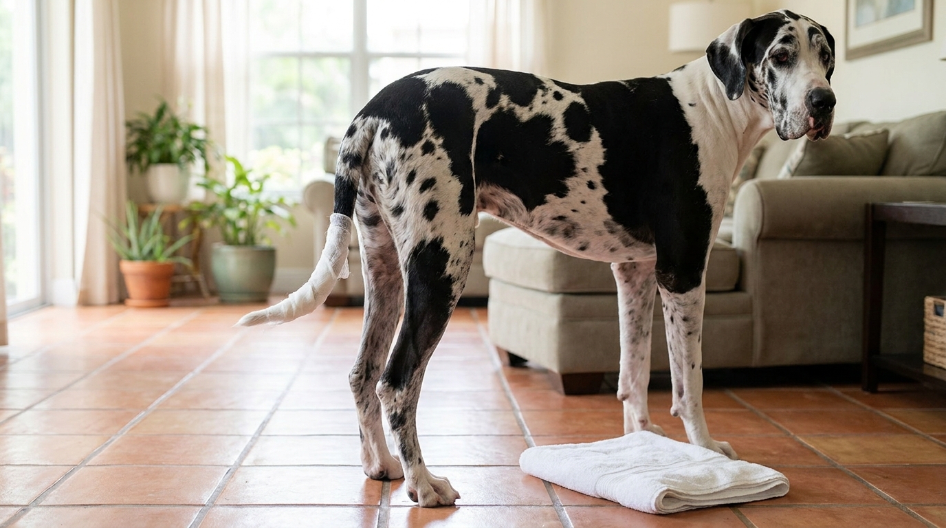 Dog Happy Tail Bleeding Everywhere? What to Do Tonight