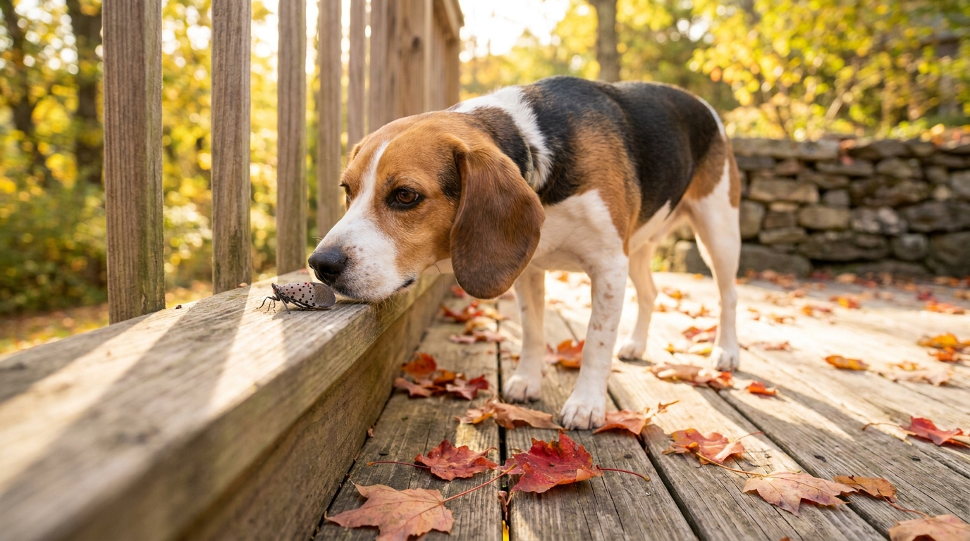 Dog Ate a Spotted Lanternfly? Upset Stomach Signs to Watch