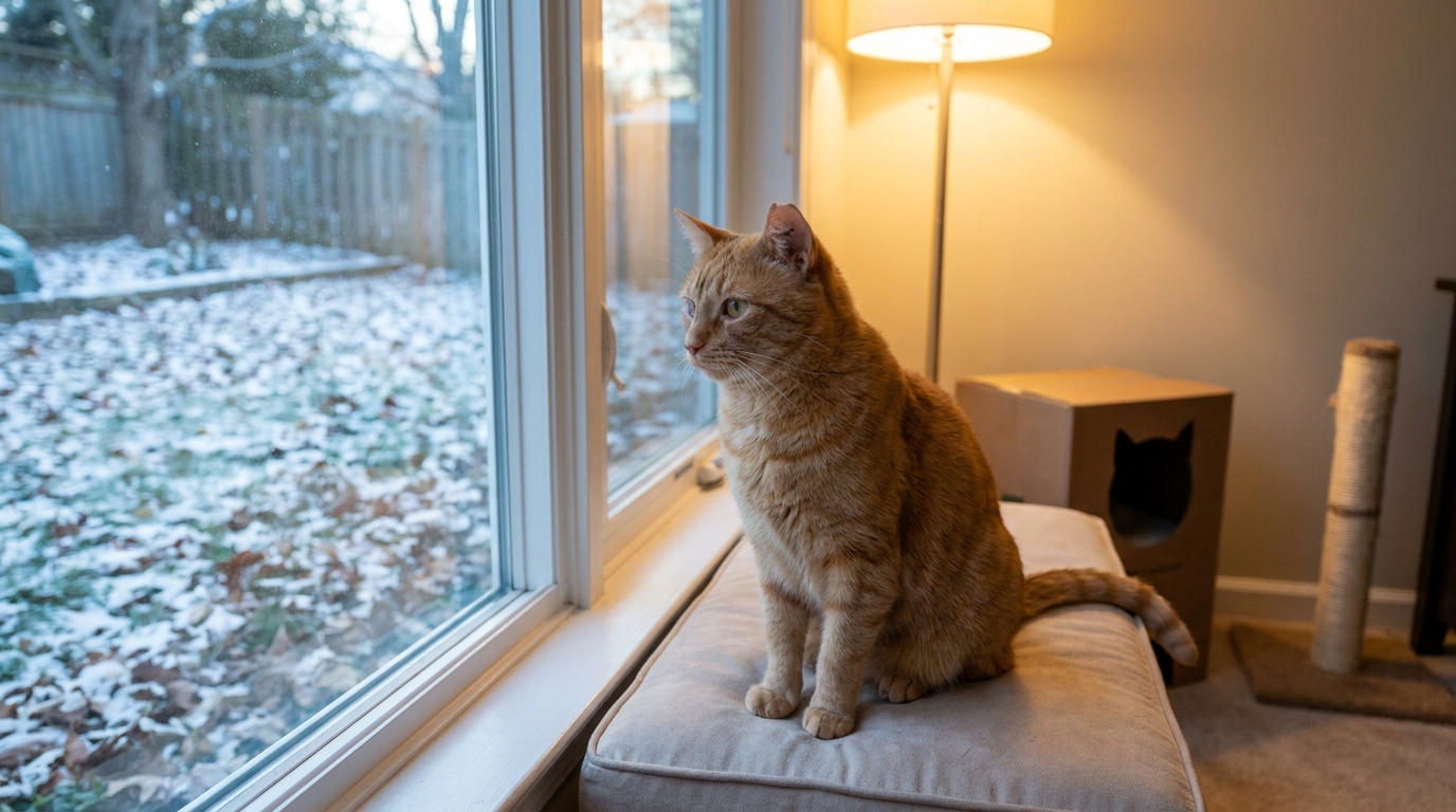 Bringing an Outdoor Cat Inside for Winter: Where to Start