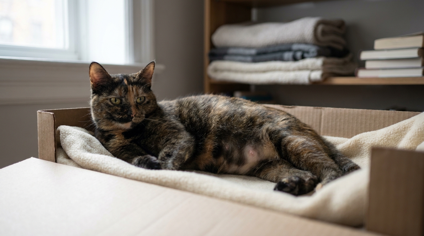 Cat's Nipples Are Swollen? Pregnancy, Hormones or Mastitis