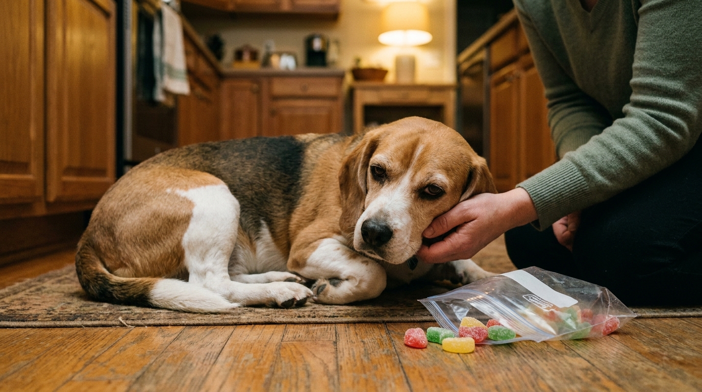My Dog Ate a Weed Edible or THC Gummy: Signs, Timeline, What to Do