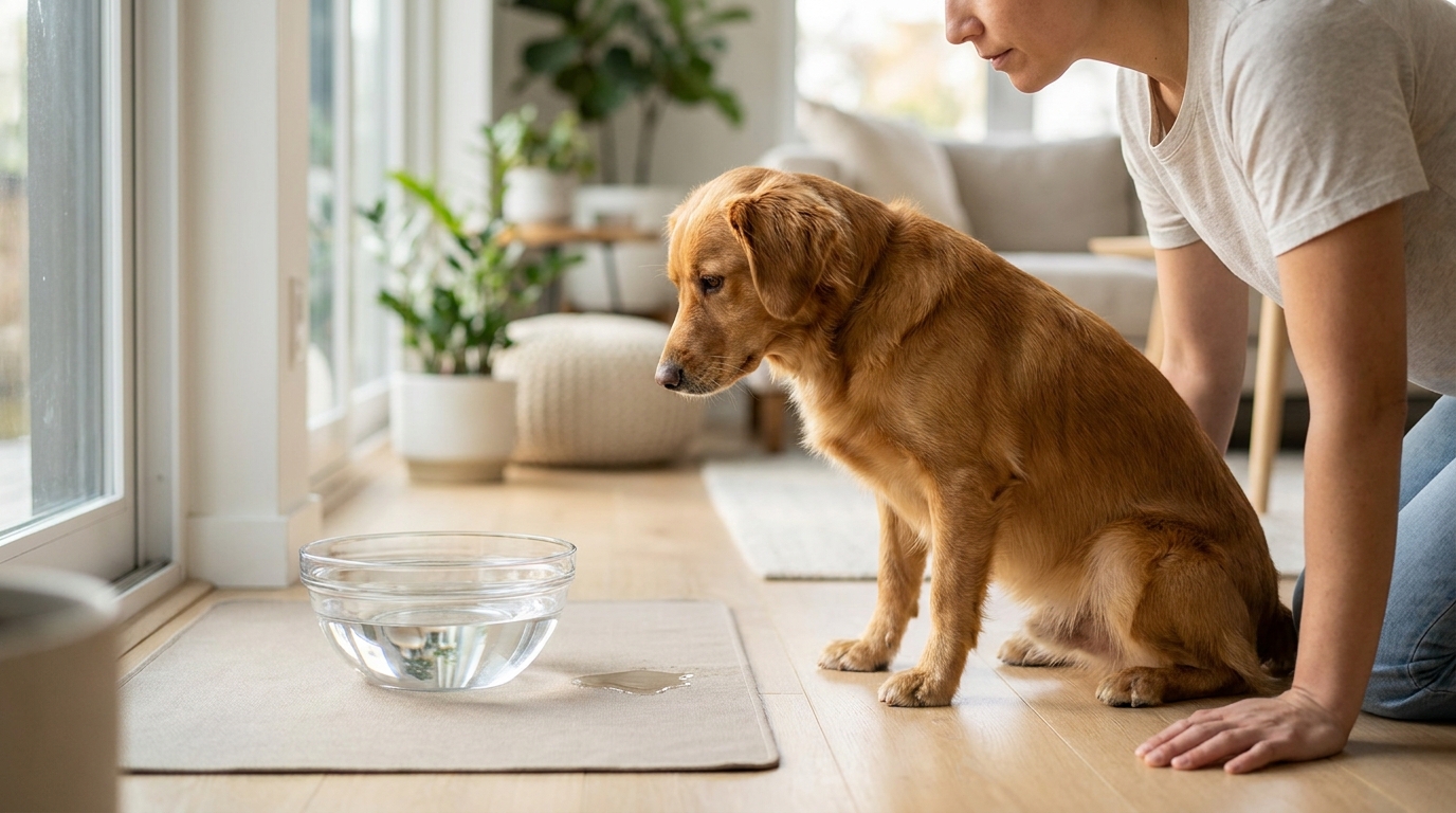 Dog Throwing Up Clear Liquid or Water: Causes and When to Worry