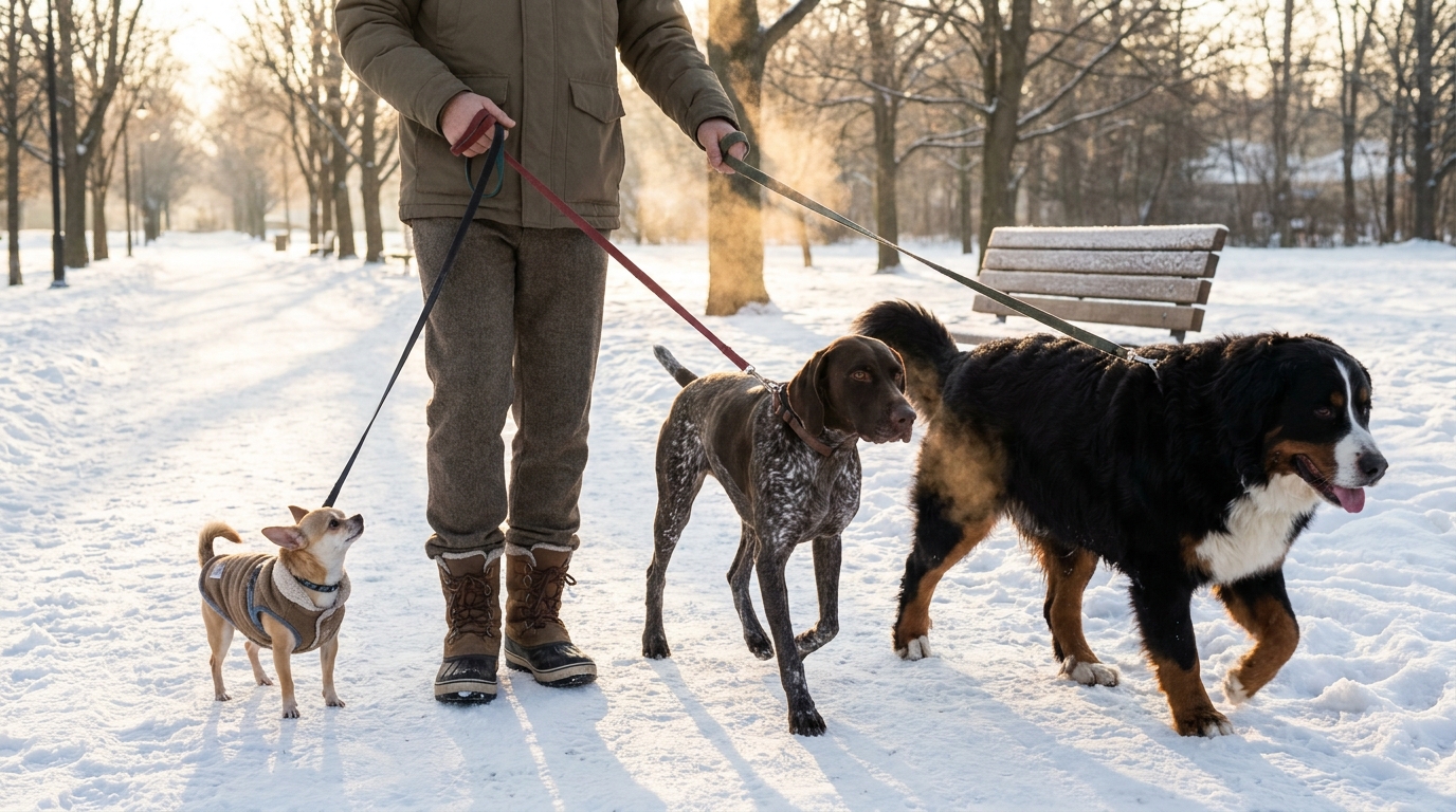 How Cold Is Too Cold for Dogs? Temperature Chart by Size and Coat