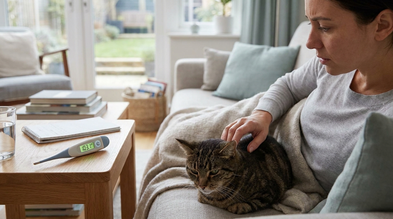 Does My Cat Have a Fever? Normal Temp and When to Worry