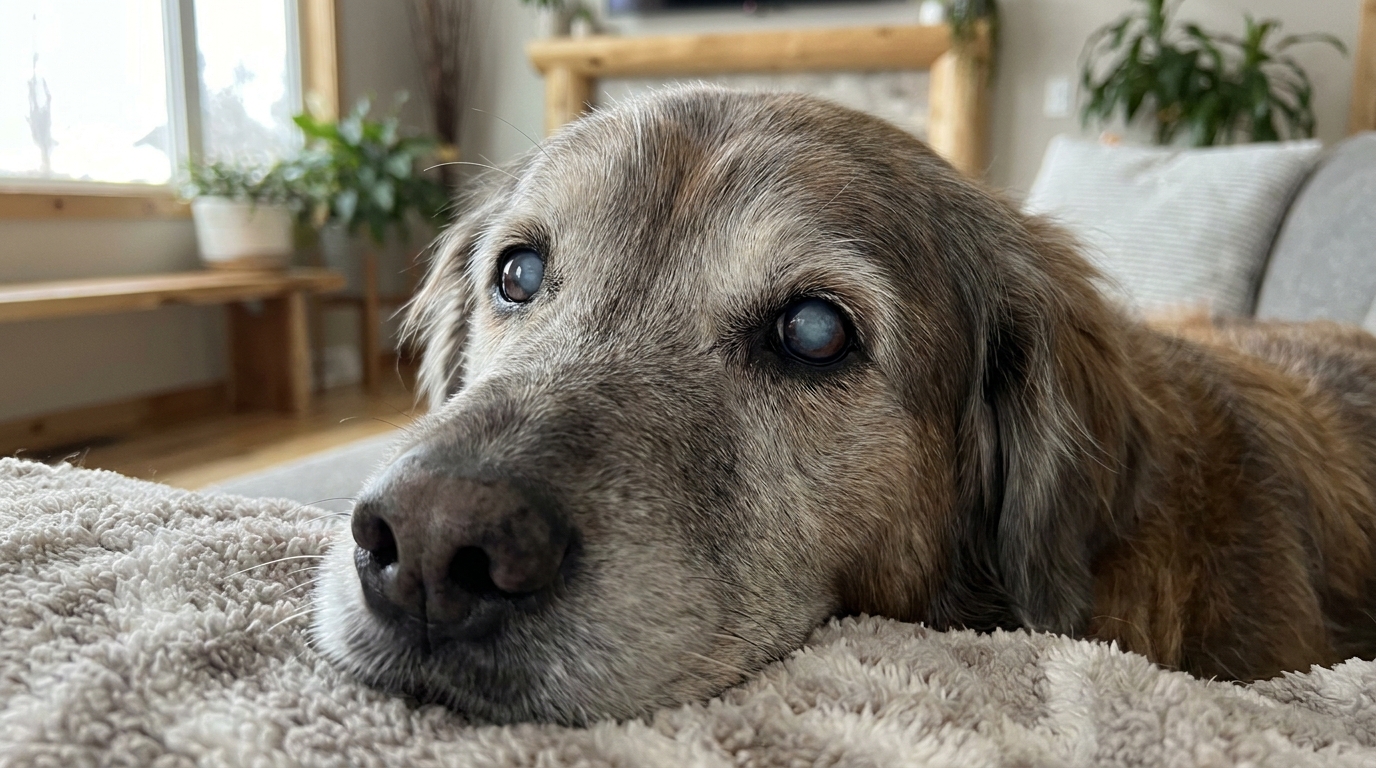 Dog Cloudy Eyes: Cataracts, Aging or an Emergency?