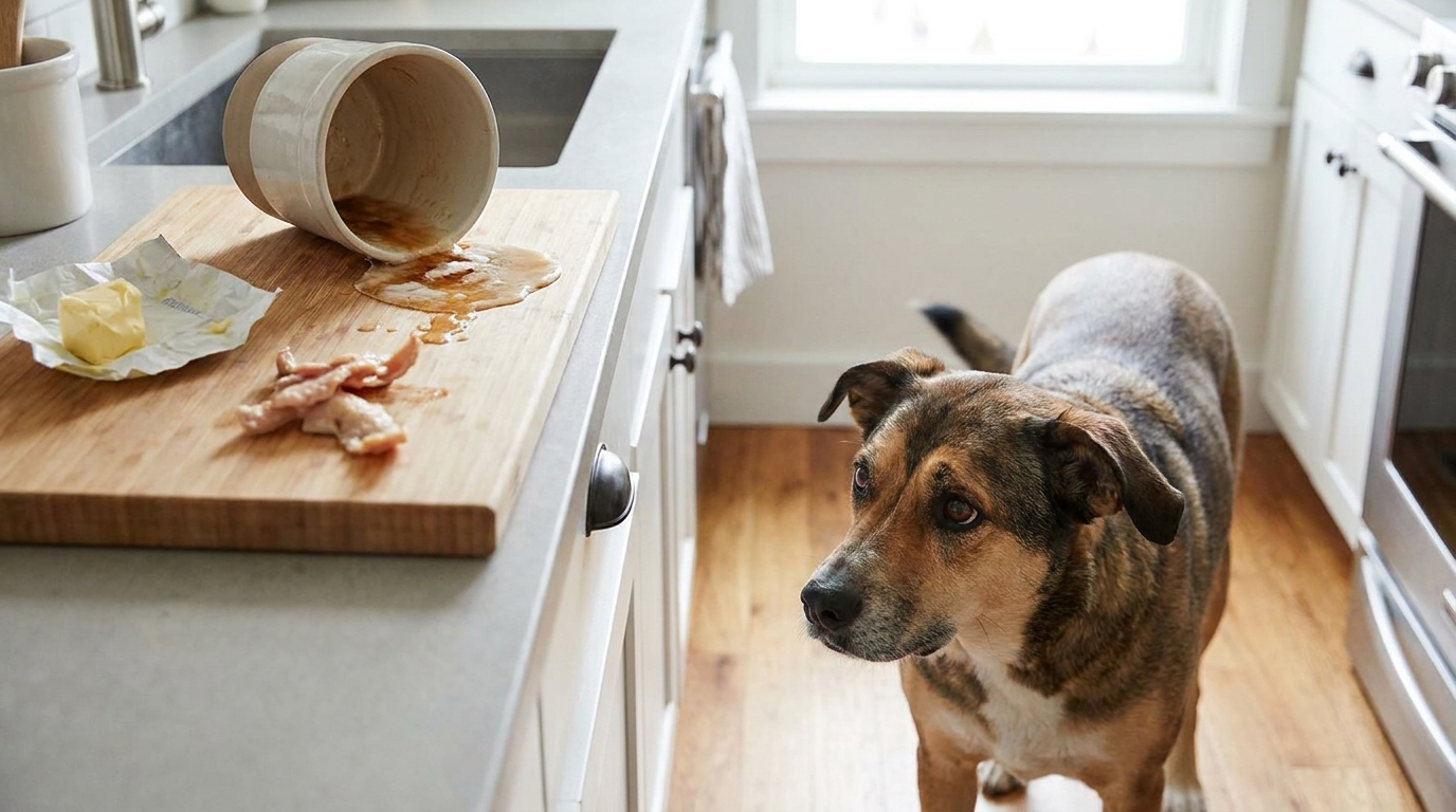 Dog Ate Grease, Butter or Fat? Pancreatitis Signs to Watch