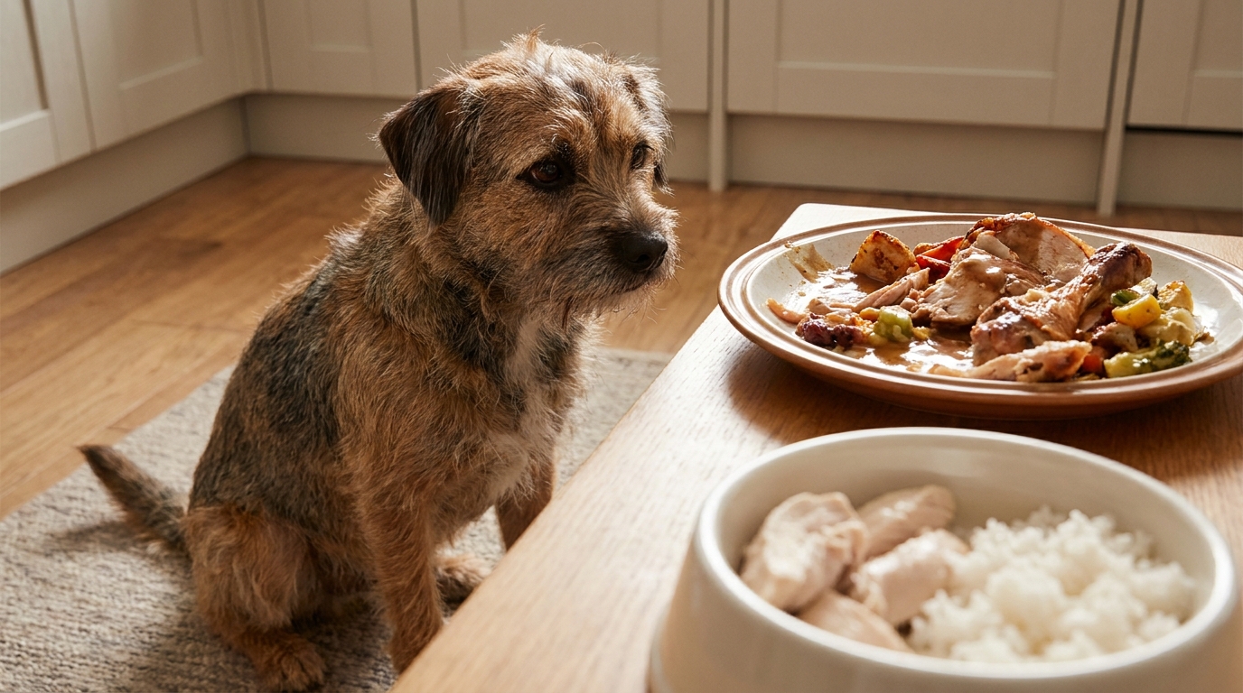 Dog Diarrhea After Eating Table Food or Holiday Leftovers